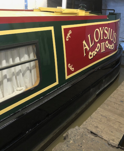 'Aloysius', after its repaint.